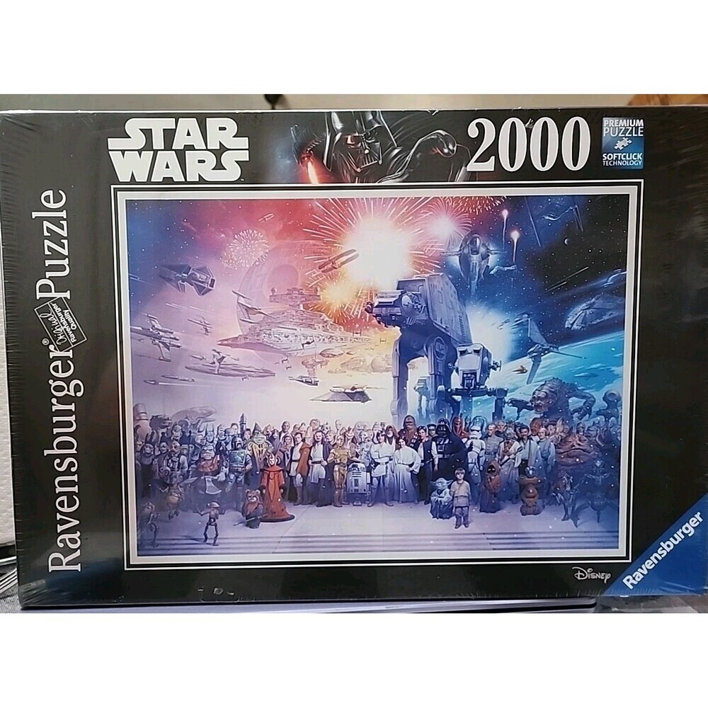 Ravensburger Star Wars Universe 2000 Pc Jigsaw Puzzle #16701 2 BNIB Sealed